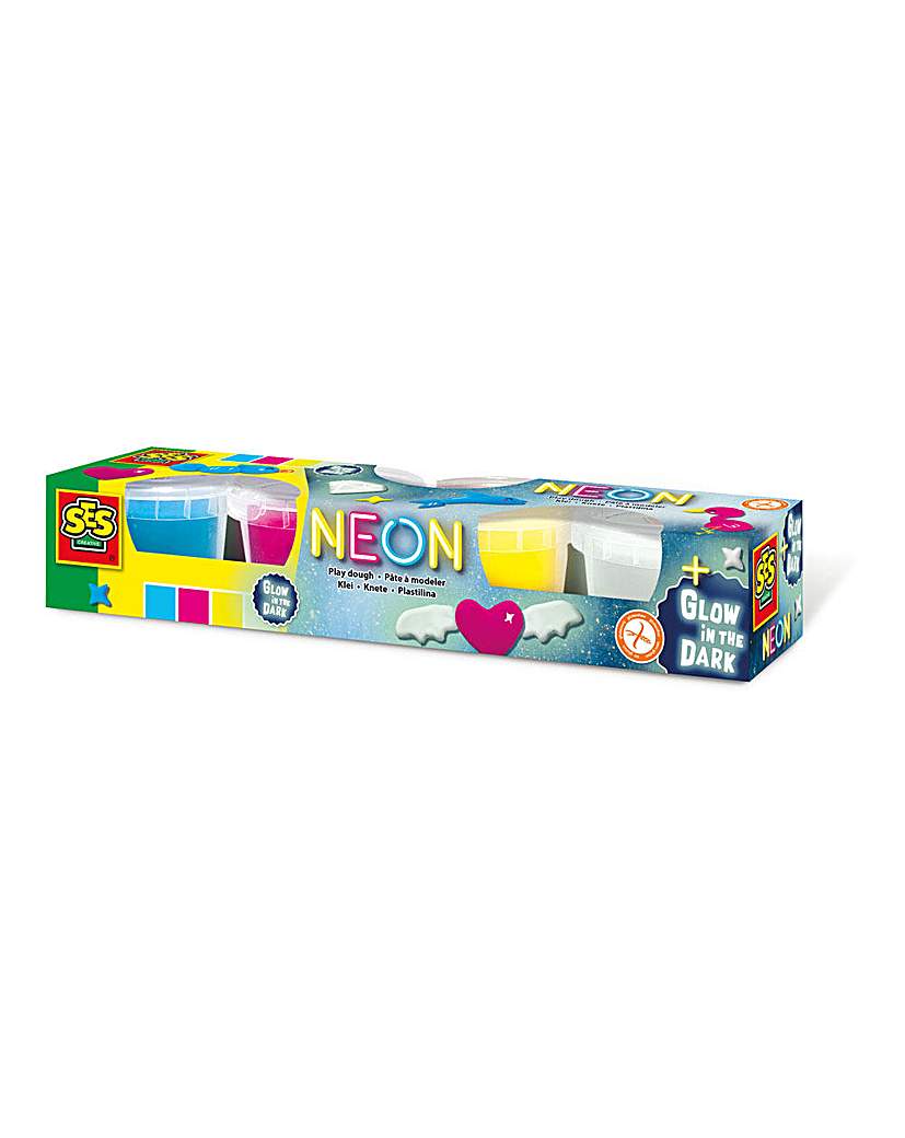 Play Dough Neon and Glow-in-the Dark Set