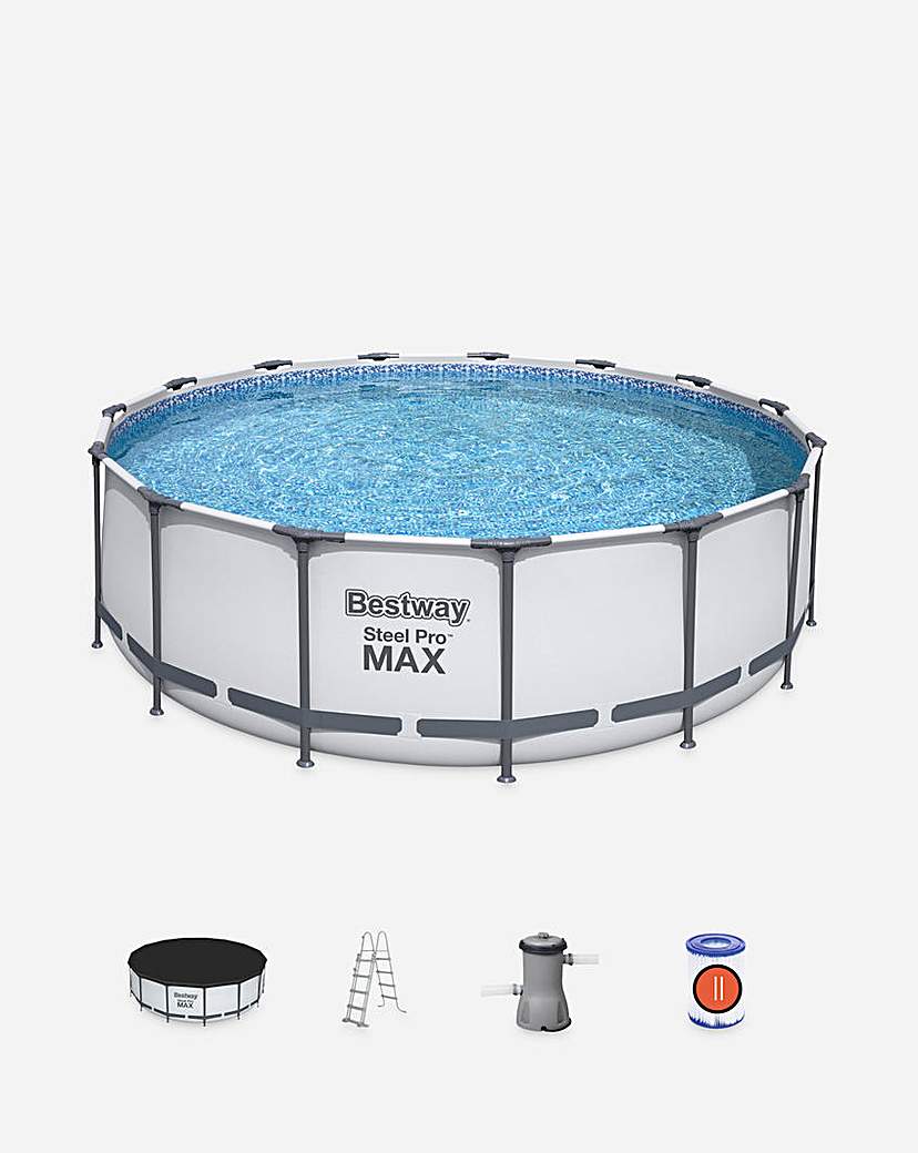 Bestway Steel Pro MAX 15 Foot Pool Set