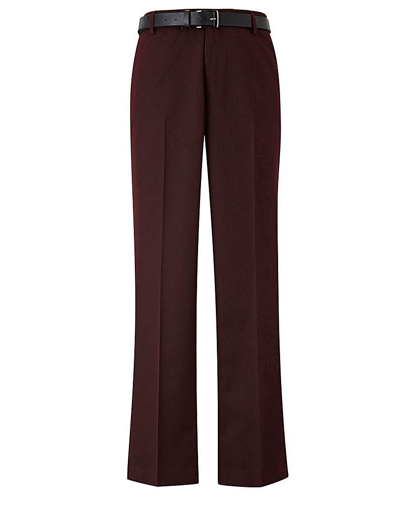 Image of Black Label Slim Belted Trouser 31 inch