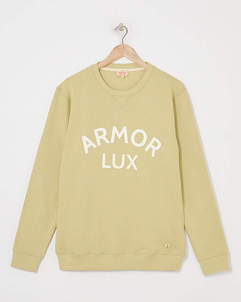 Armor Lux Logo Crew Neck Sweatshirt