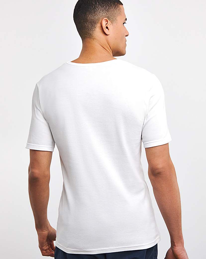 Armor Lux 2 Pack T-Shirt - Navy/White