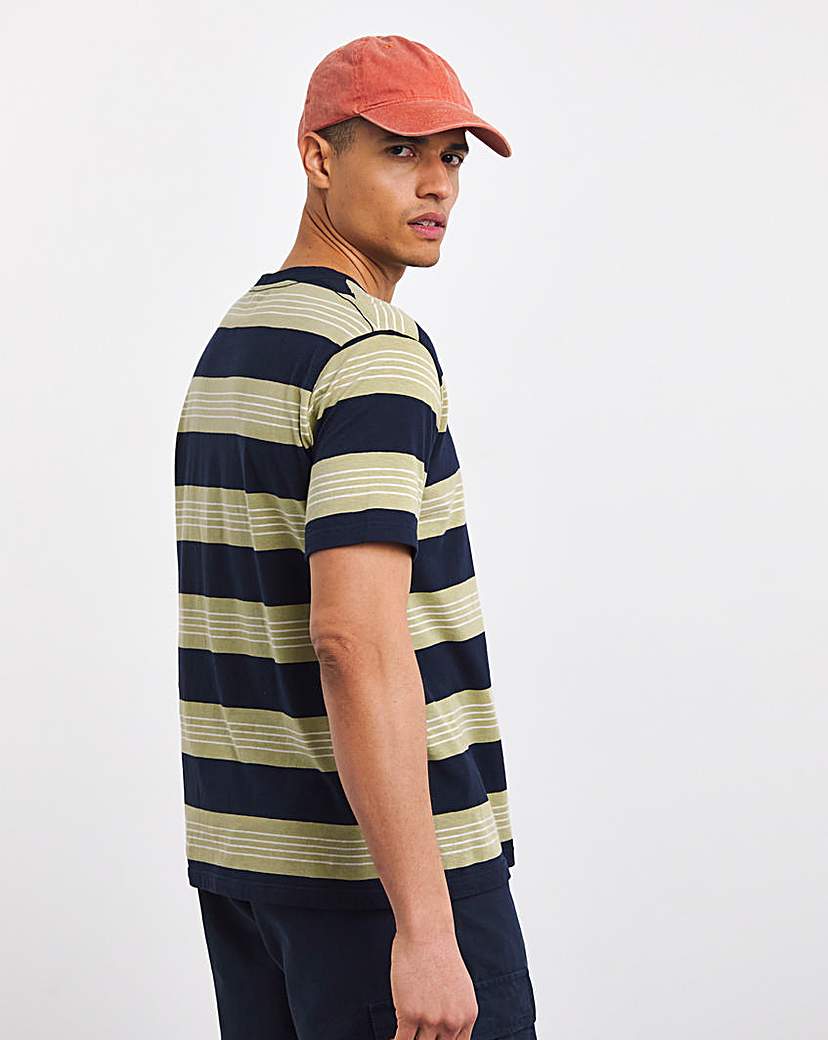 Armor Lux Striped Crew Neck T-Shirt