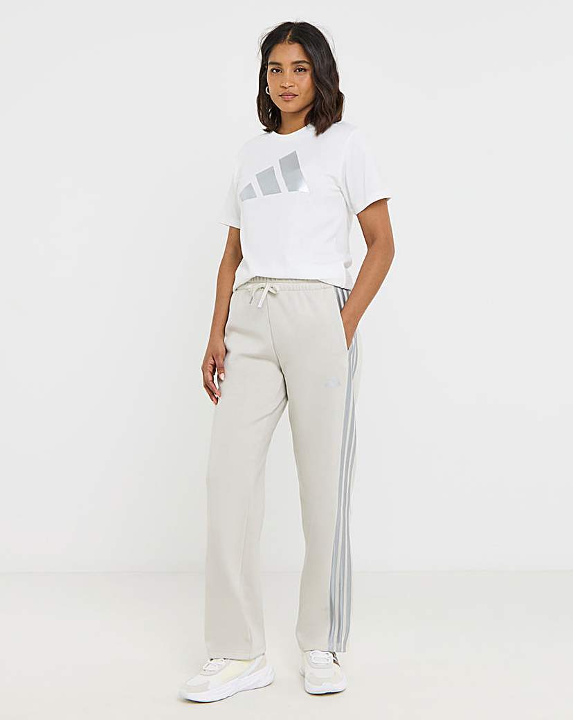 New In - adidas 3 Stripes Wide Leg Joggers