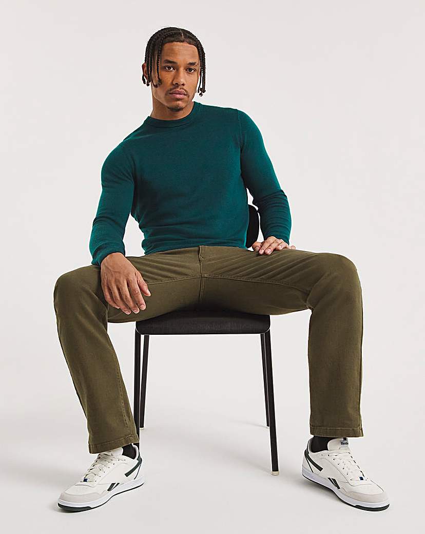 Merino Wool Crew Neck Sweater