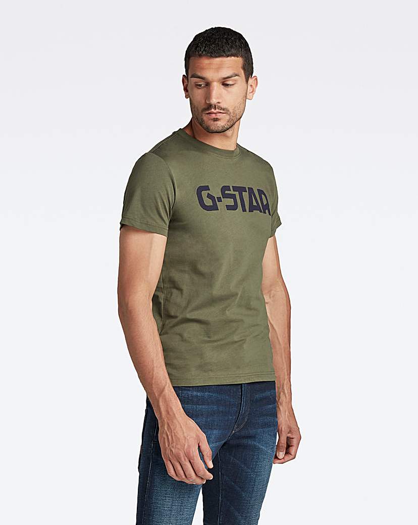 G Star Raw Logo T Shirt