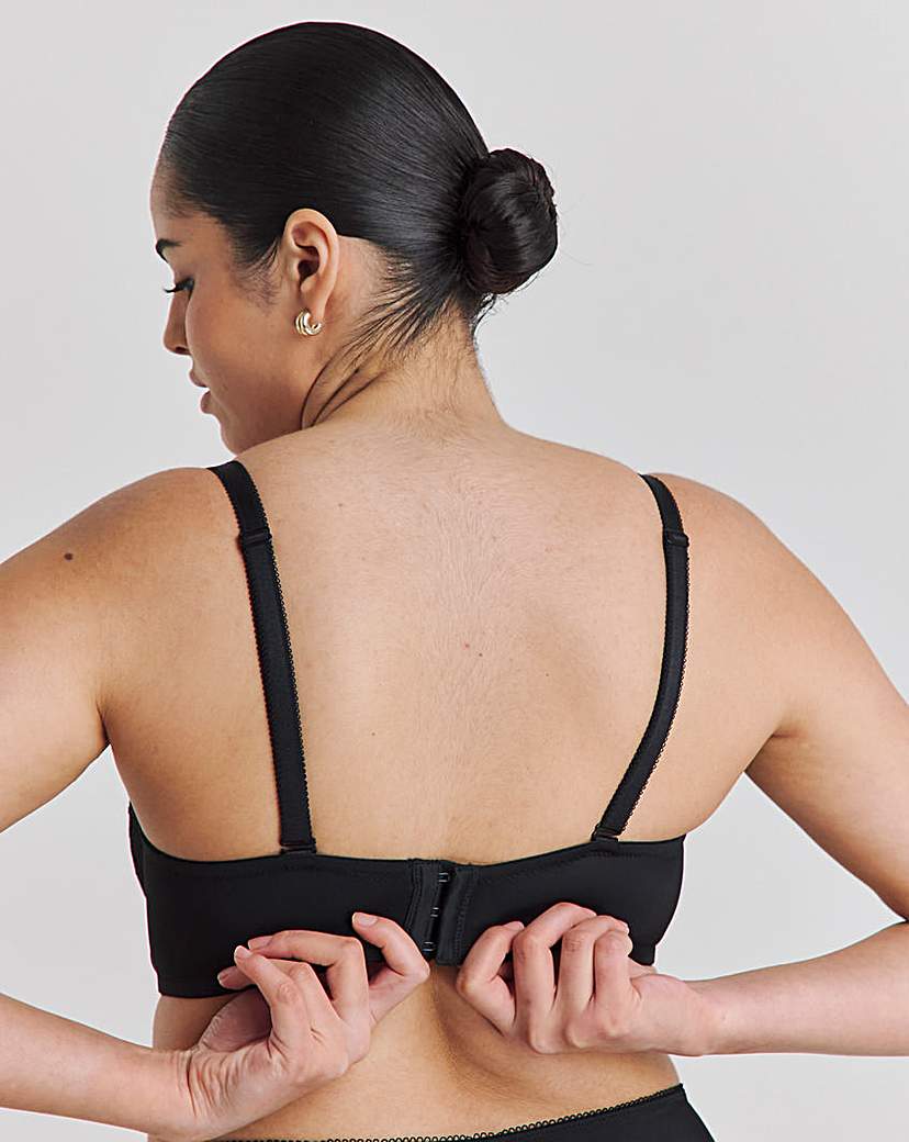 Ella Lace Multiway Wired Bra Black