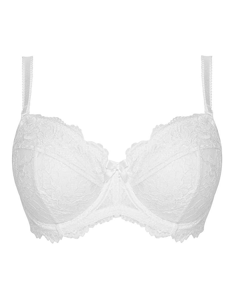 Ella Lace Multiway Wired Bra White