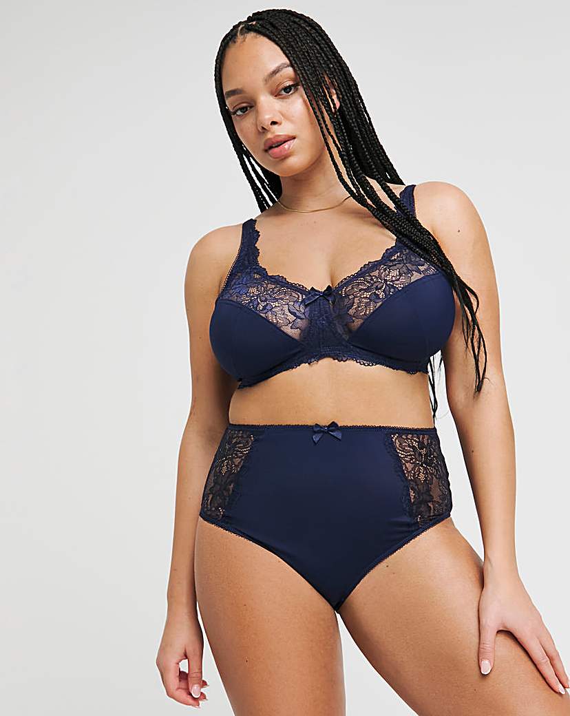 2 Pack Ella Lace Non Wired Full Cup Bras