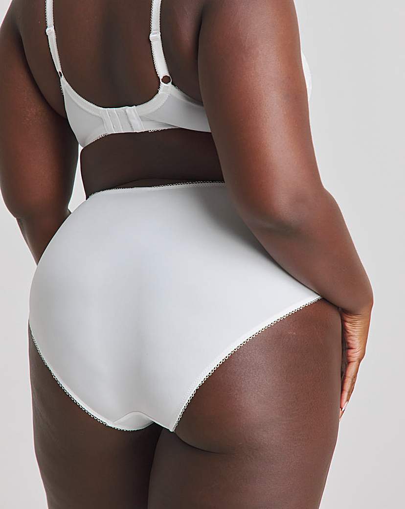 Navy/White 2 Pack Ella Lace Briefs