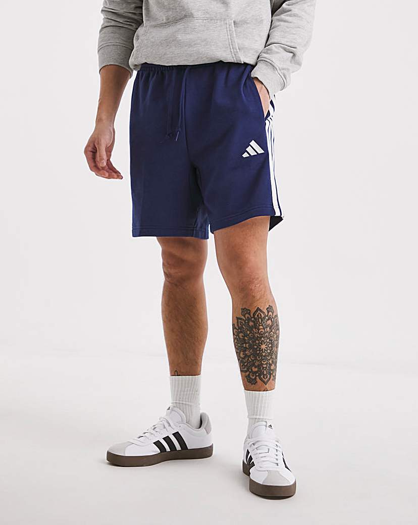 New In - adidas 3 Stripes French Terry Shorts