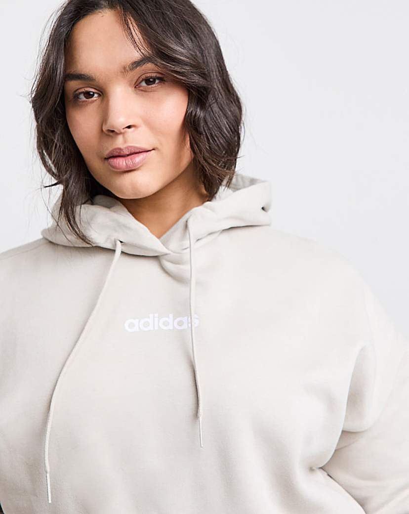 adidas Linear Logo Fleece Hoodie