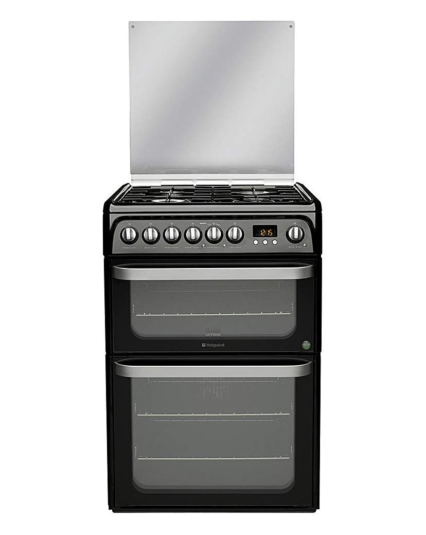 Hotpoint HUD61KS Double Cooker + Ins