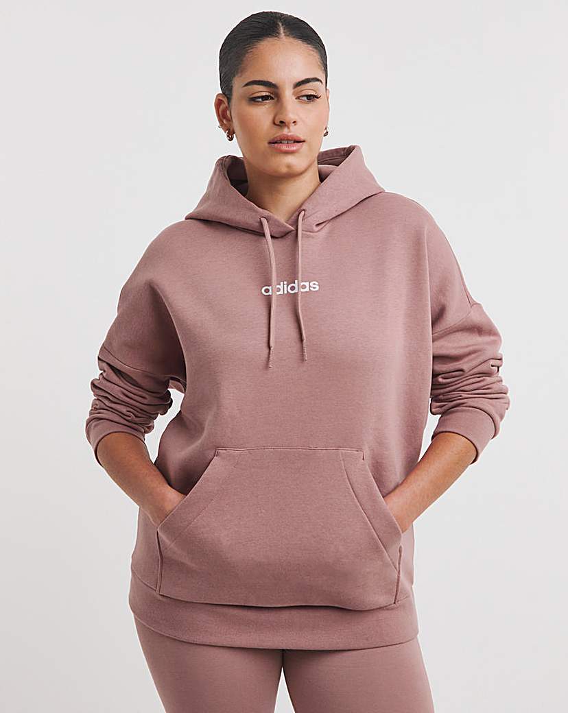 adidas Linear Logo Fleece Hoodie