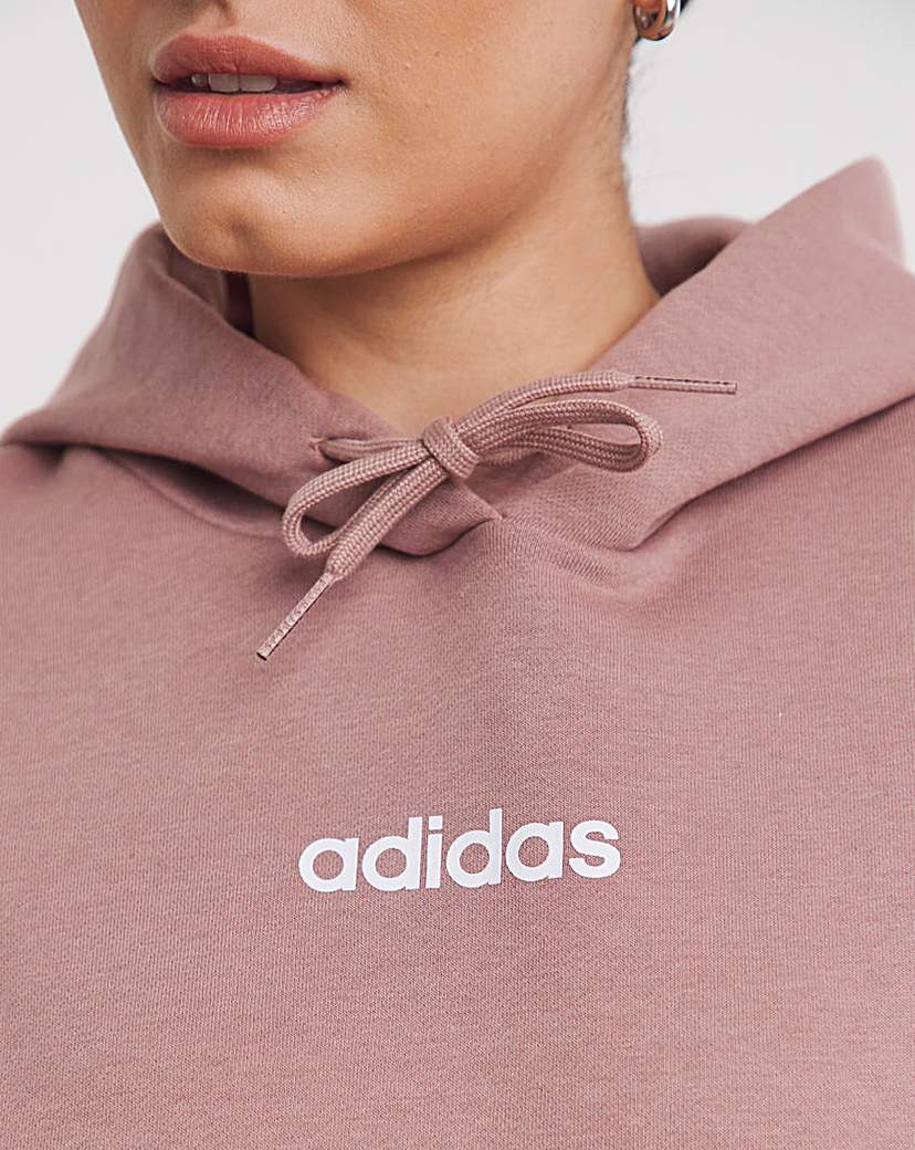 adidas Linear Logo Fleece Hoodie