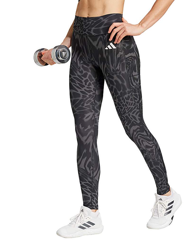 New In - adidas Optime AOP Training Leggings