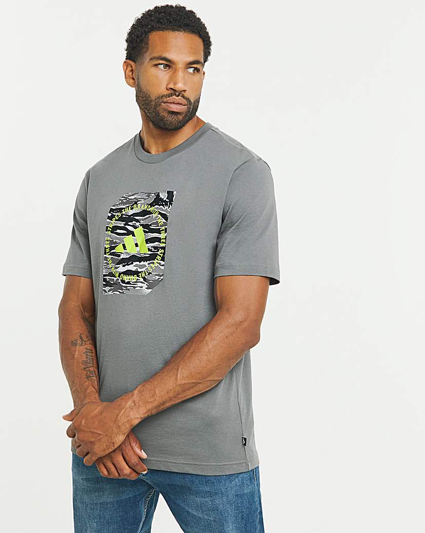 adidas Camo Box T-Shirt