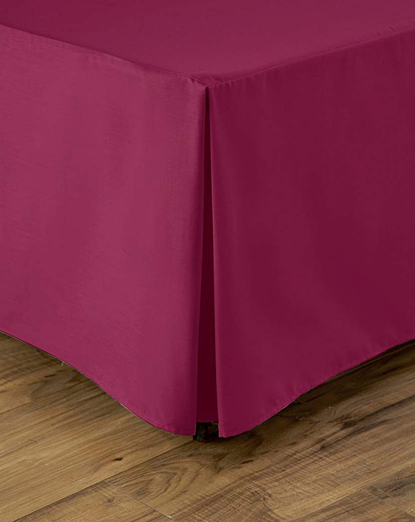 Easy-Care Plain-Dyed Base Valance