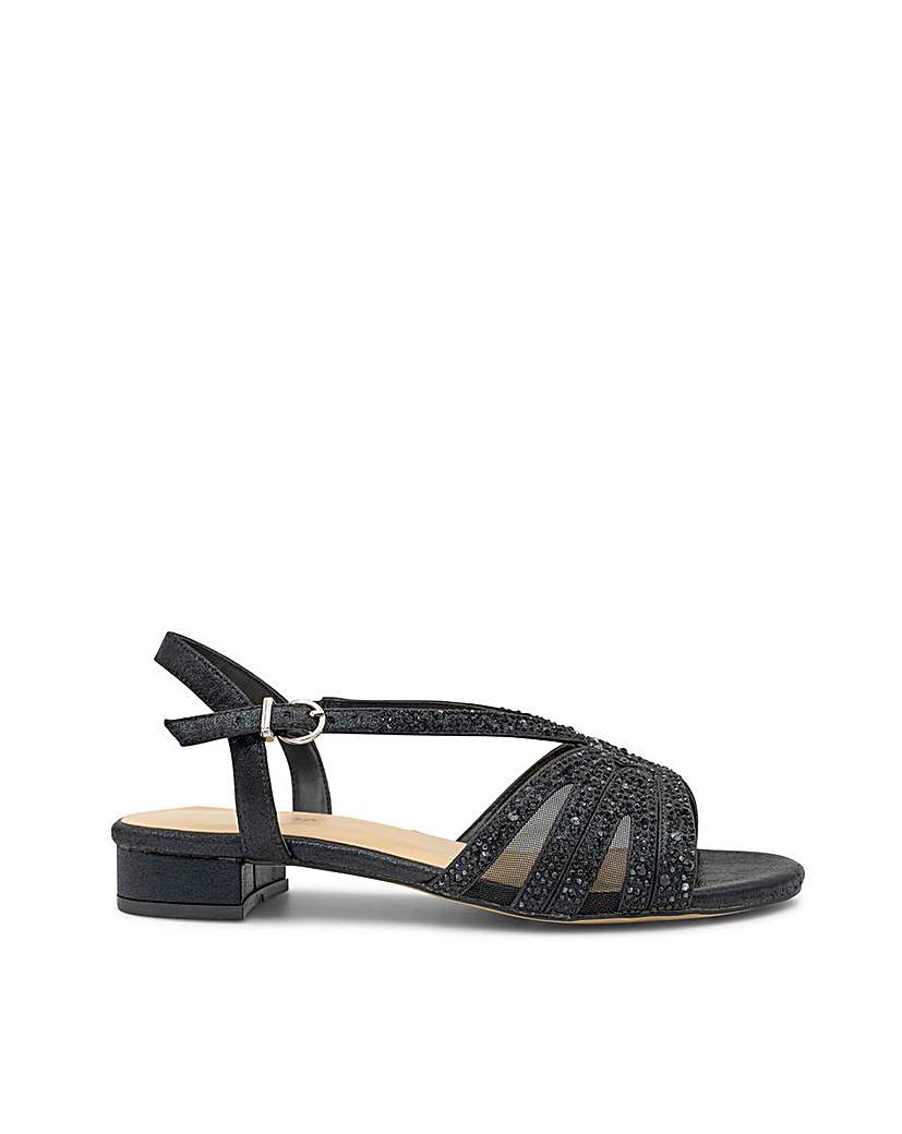 Paradox London Quest Wide E Fit Sandal