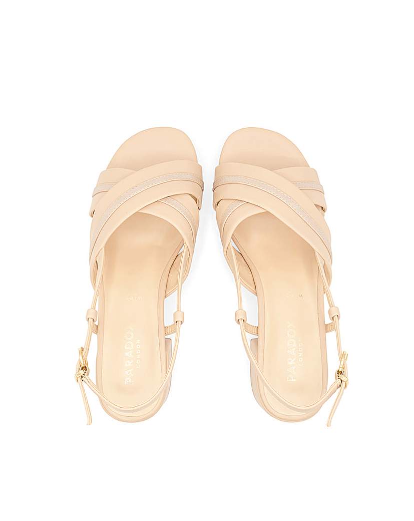 Paradox London Nancy Wide Fit Heels
