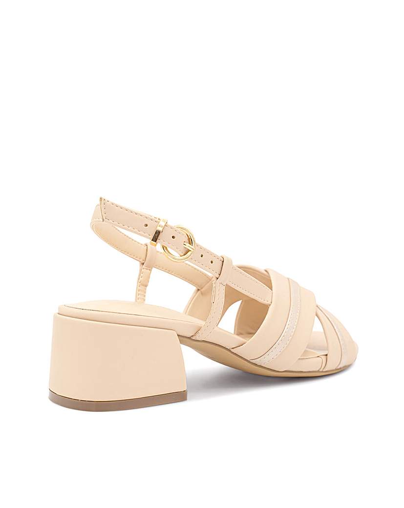 Paradox London Nancy Wide Fit Heels