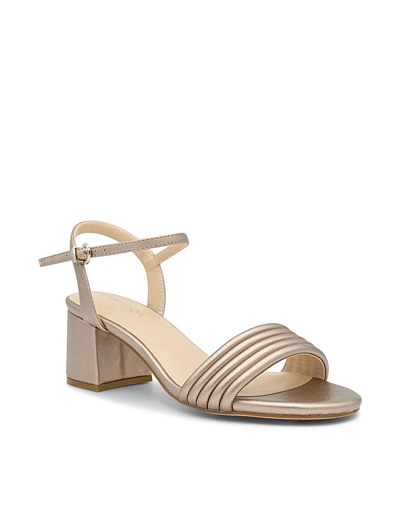 Paradox London Ilaria Block Heel Sandal