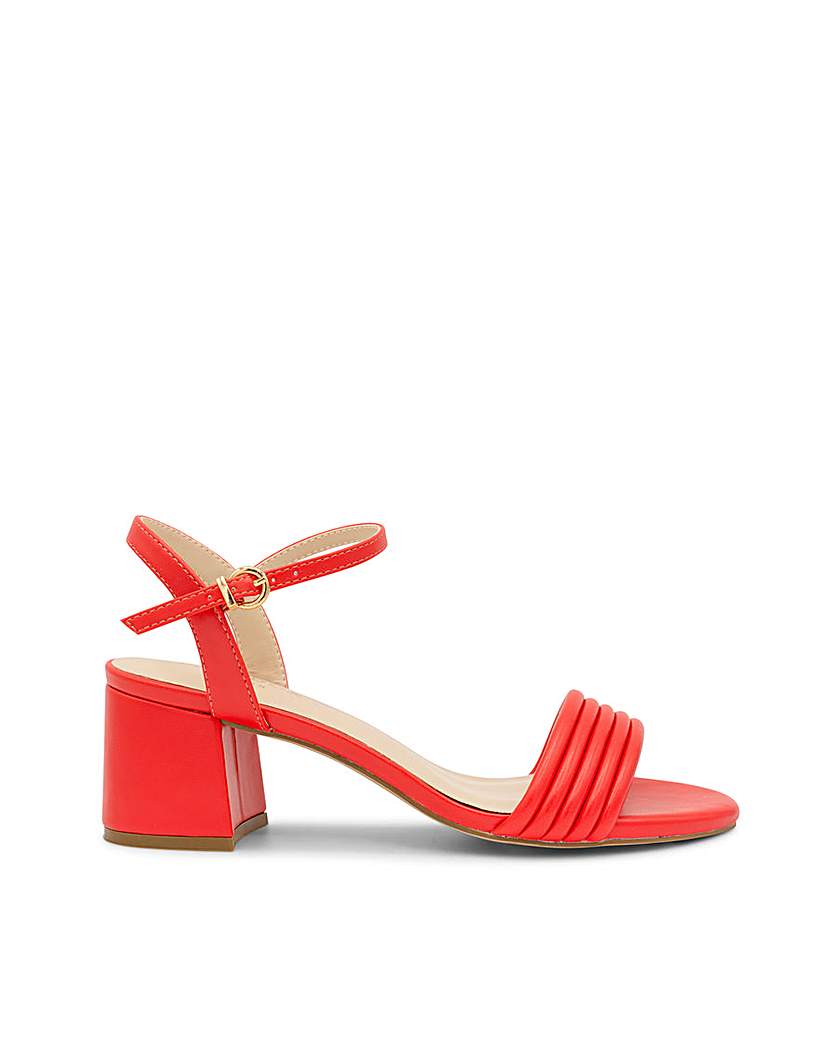 Paradox London Ilaria Block Heel Sandals