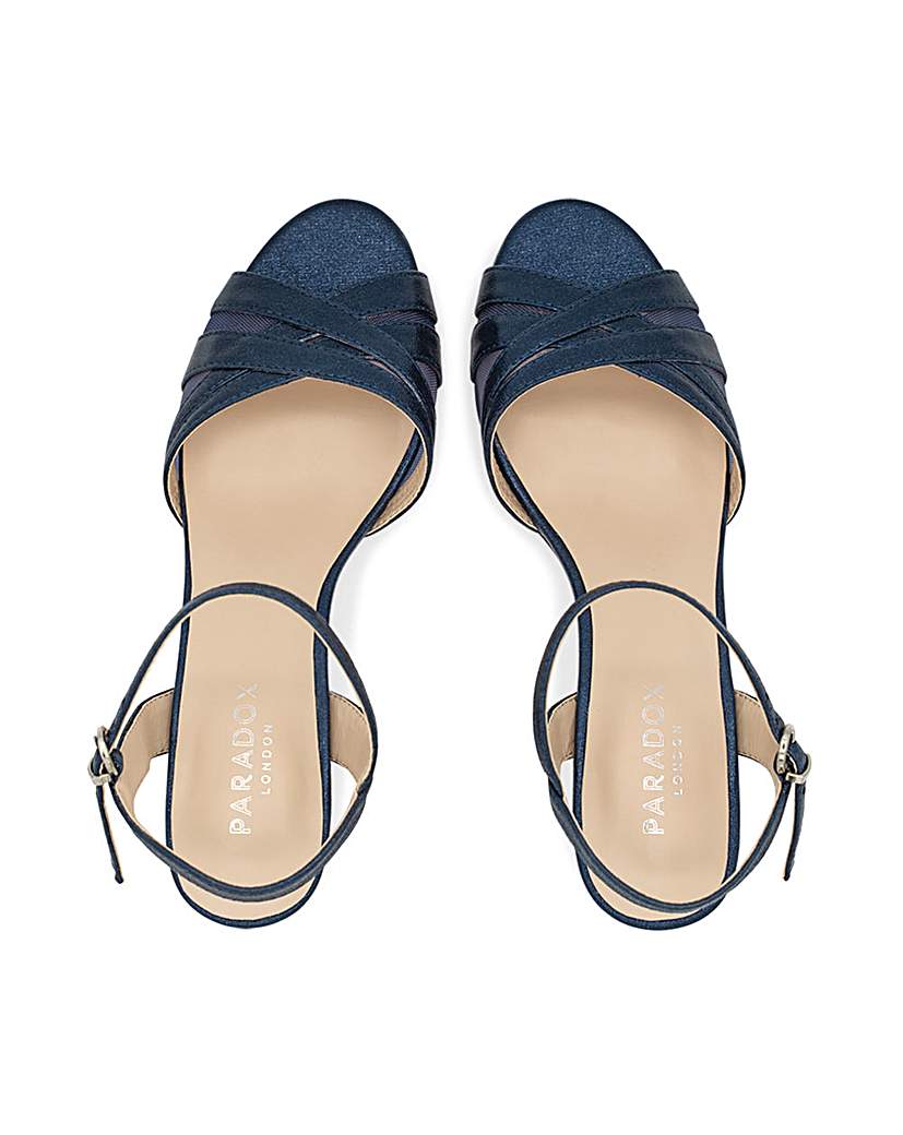 Paradox London Mowenna Mid Heel Sandals