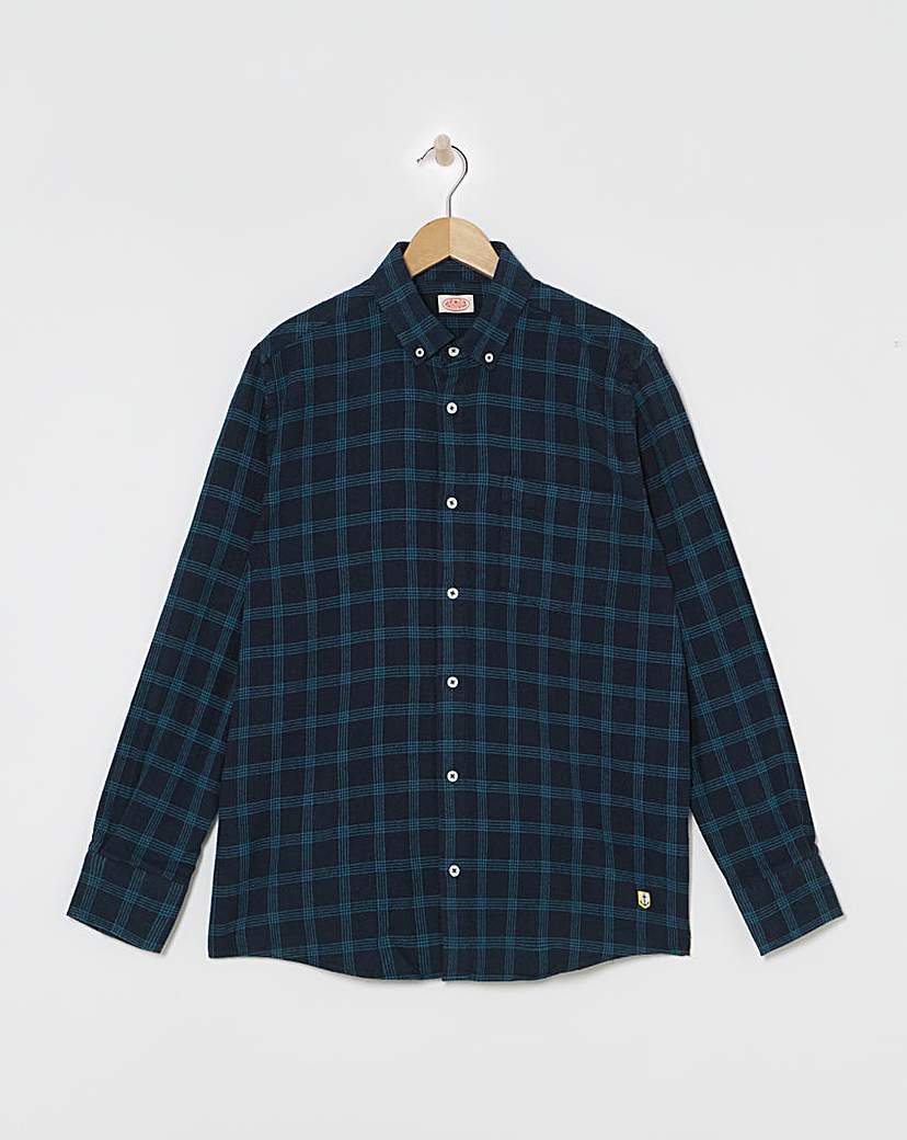 Armor Lux Shirt Blue Checked Blue Check …