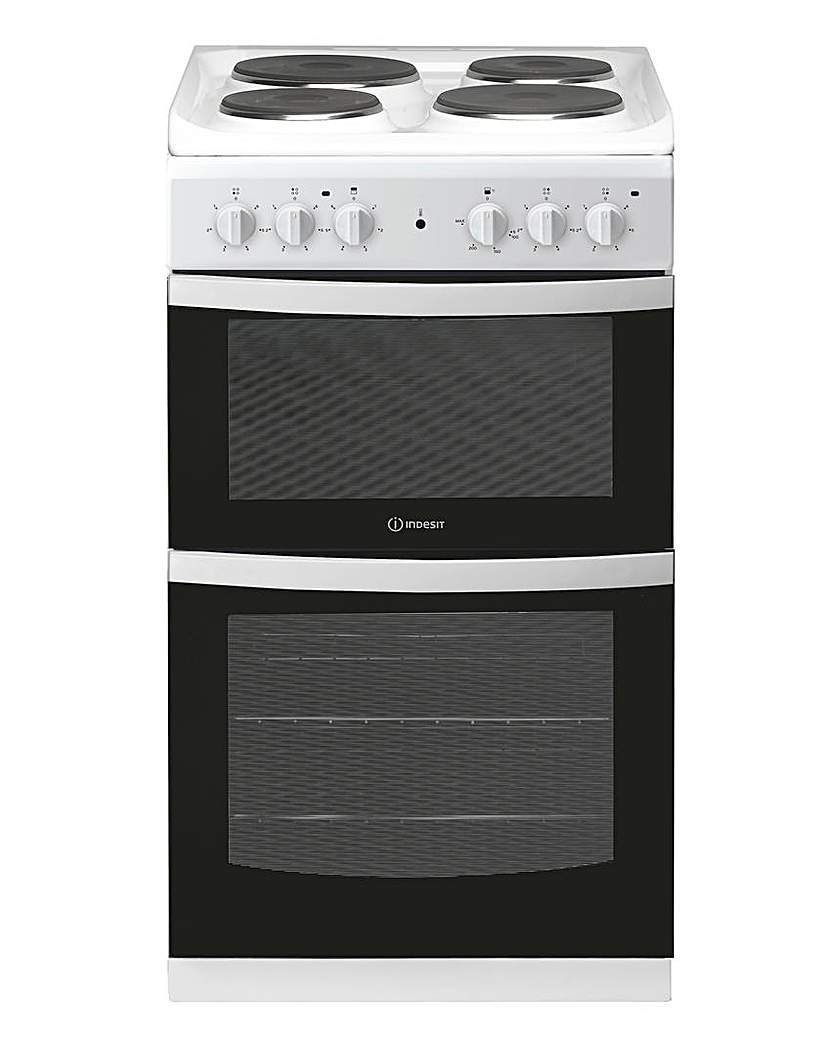 Indesit ID5E92KMW Electric Twin Cooker