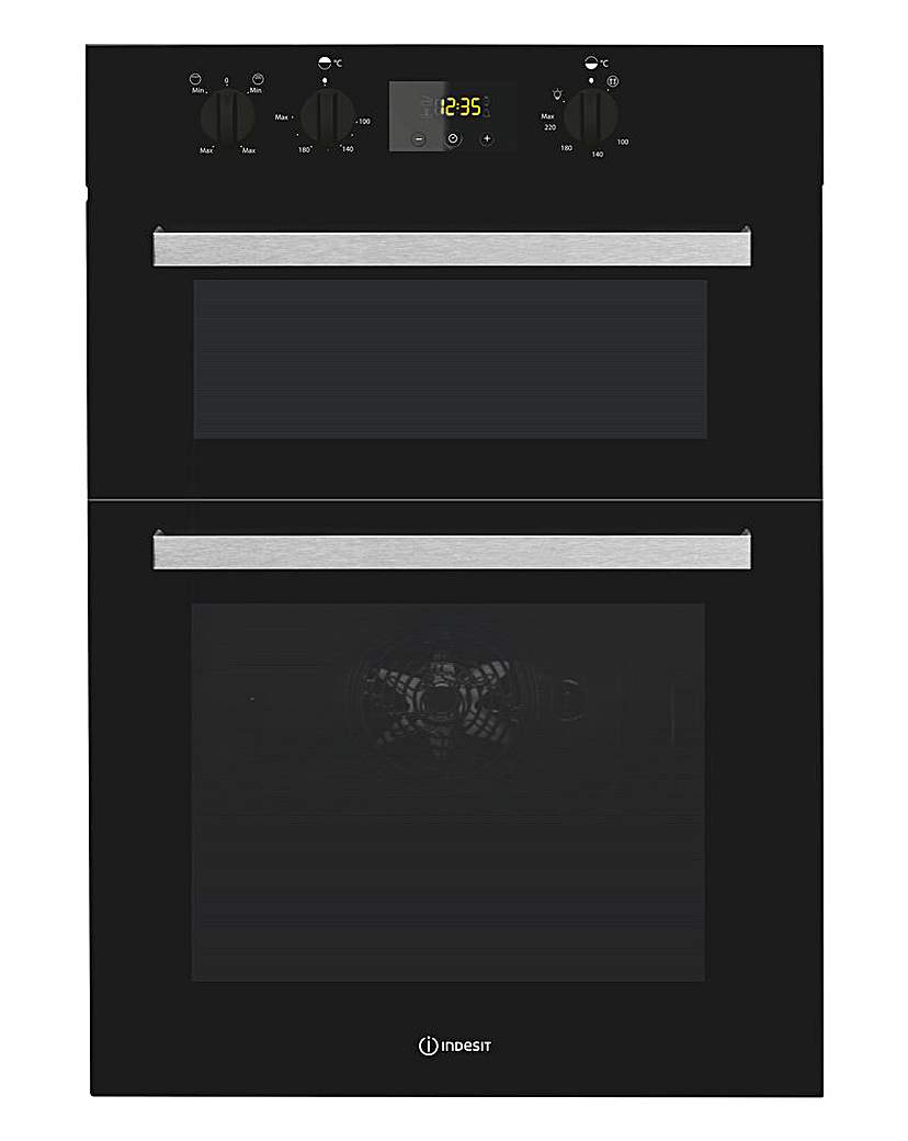 Indesit IDD6340BL Double Oven + Install