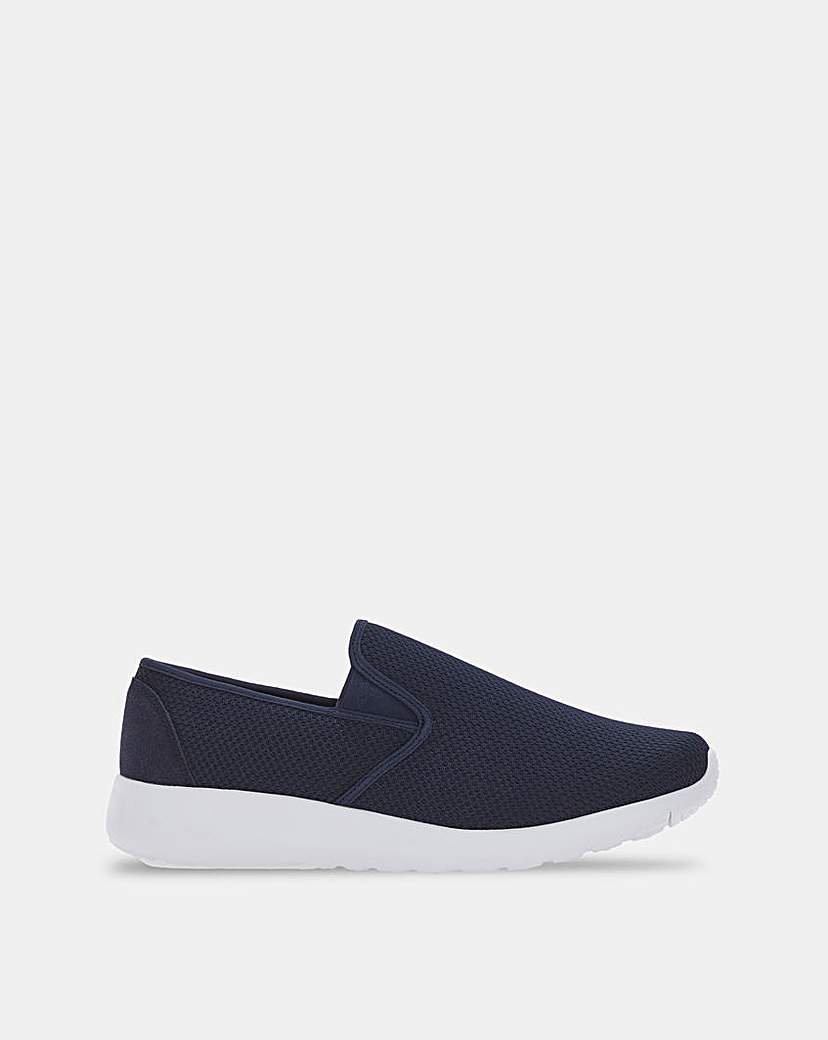 Hatton Slip On Trainer Wide Fit