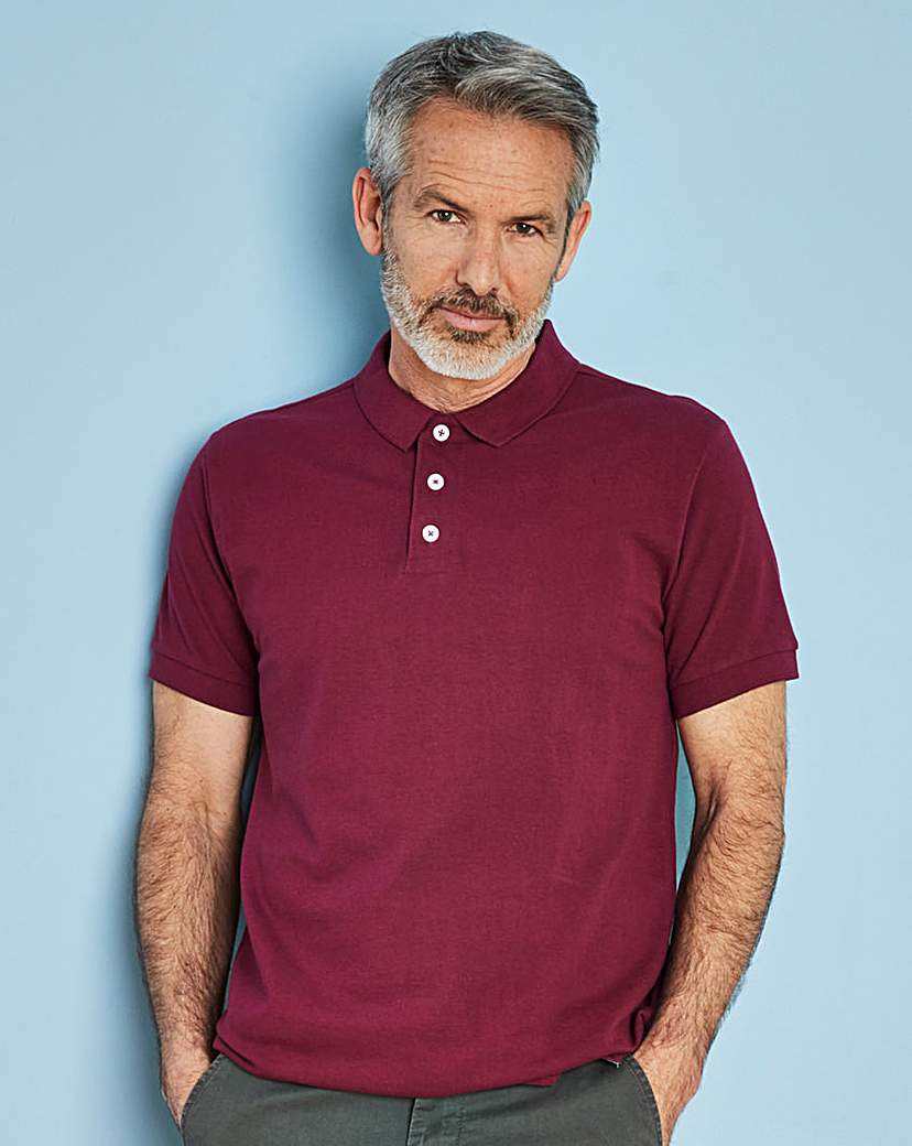 Image of Berry Short Sleeve Polo R