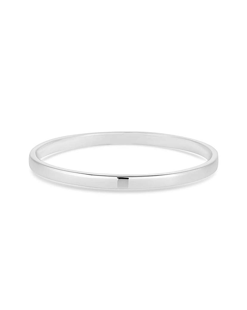 Simply Silver Classic Bangle