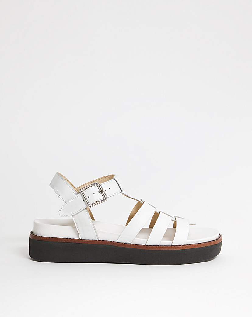 Leather Fisherman Sandal E Fit