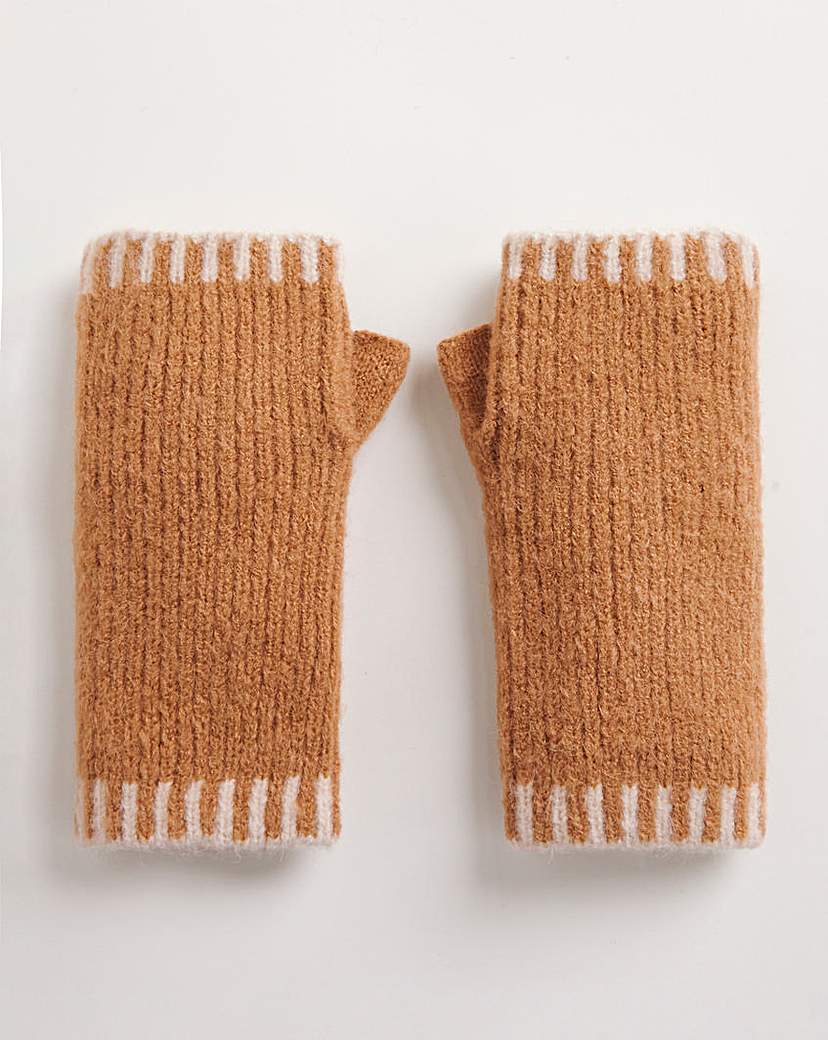 New In - Contrast Stitch Handwarmers