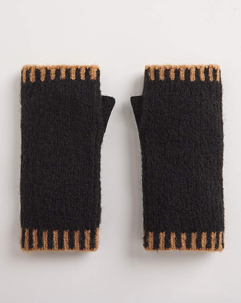 New In - Contrast Stitch Handwarmers