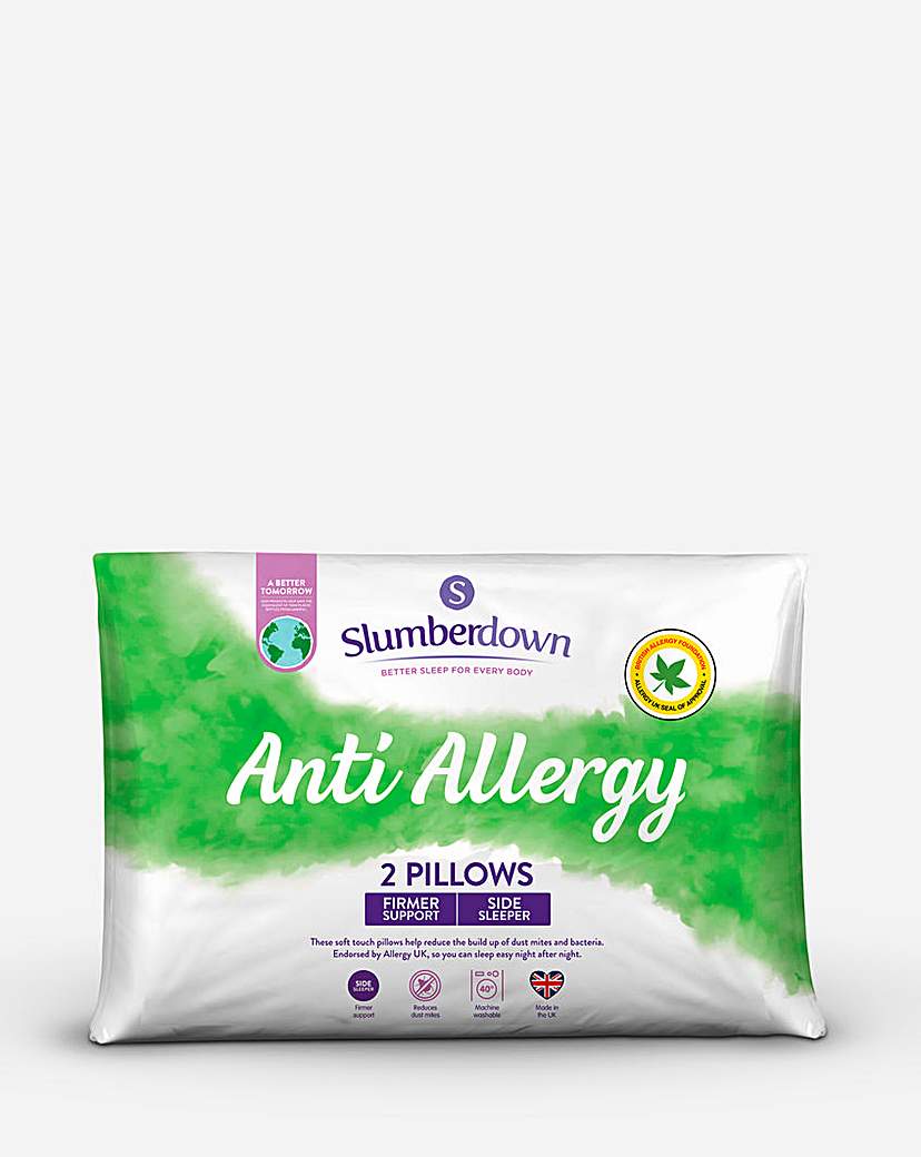 Slumberdown Anti Allergy Firm Pillows