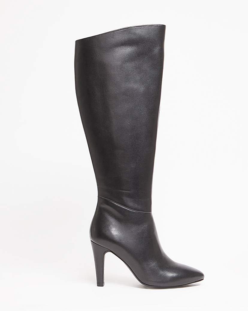 Leather High Leg Boot E Standard Calf