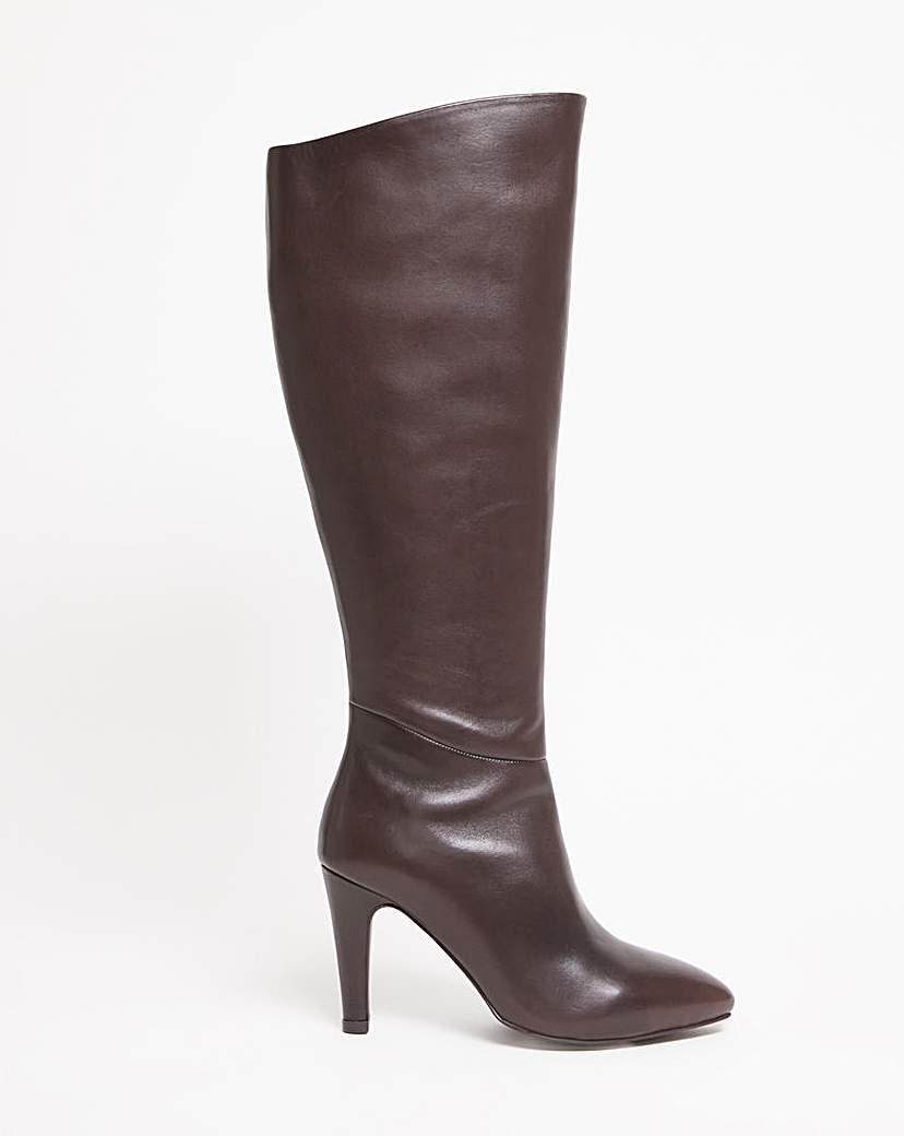 Leather High Leg Boot E Standard Calf