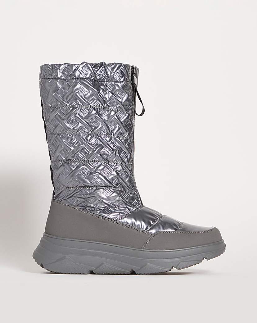 Front Zip Snow Boots E Fit