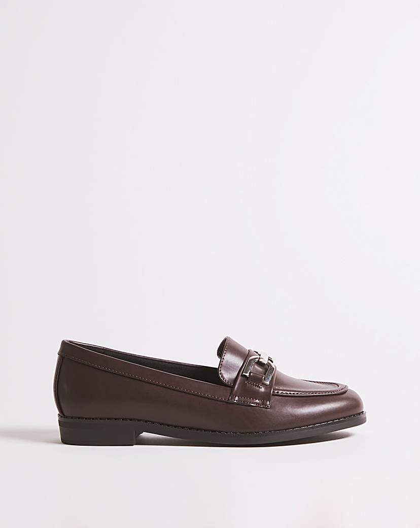 Metal Trim Loafer EEE Fit