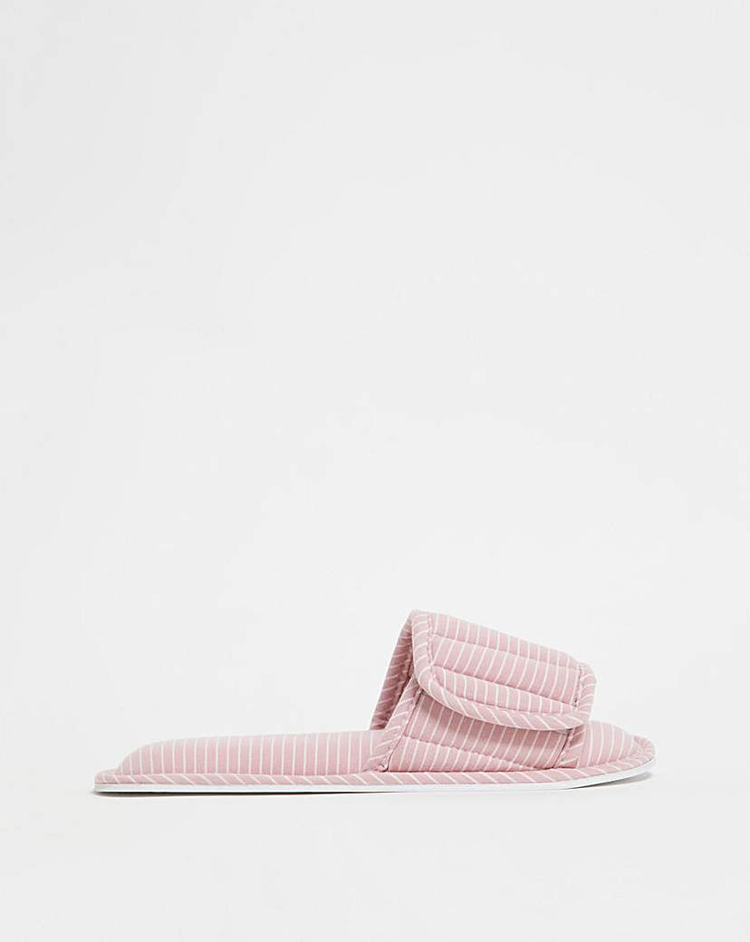 Touch and Close Mule Slipper EEE Fit
