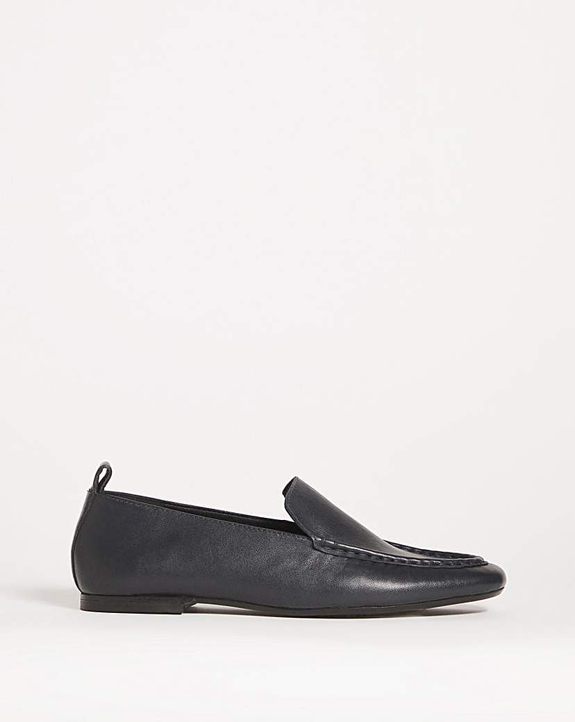 Basic Leather Loafer EEE Fit