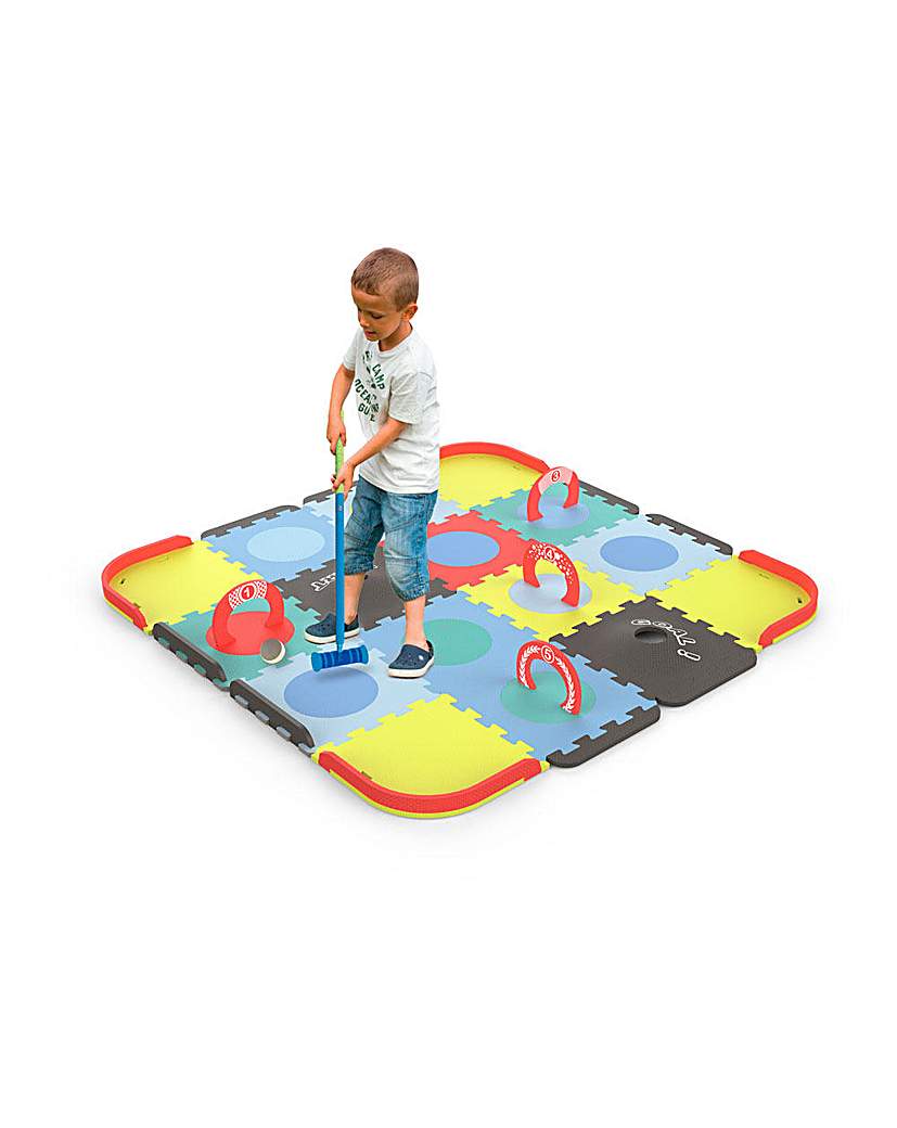 Mini Croquet Floor Mat Puzzle