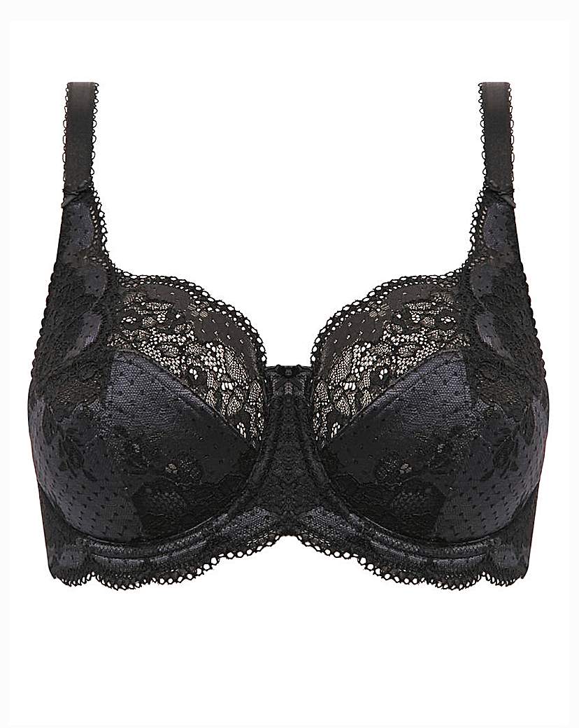 Panache Clara Full Cup Bra Black/Gold