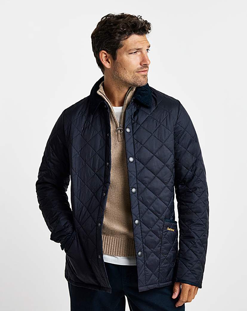 New In - Barbour Heritage Quilted Jacket - Navy