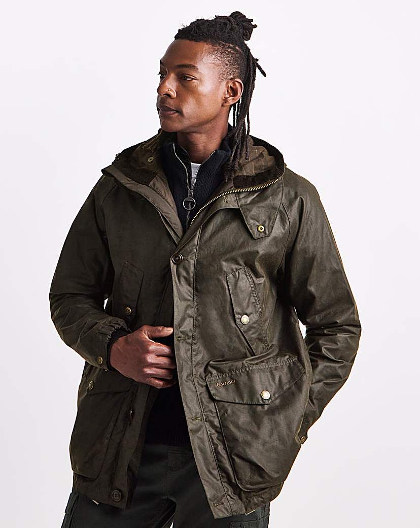 New In - Barbour Re-Engineered Mountain Wax Parka