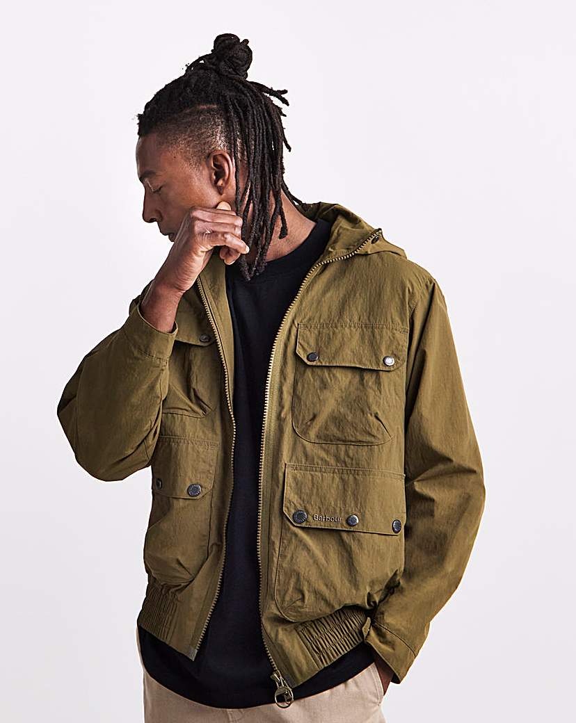 New In - Barbour Hooded Showerproof Jacket