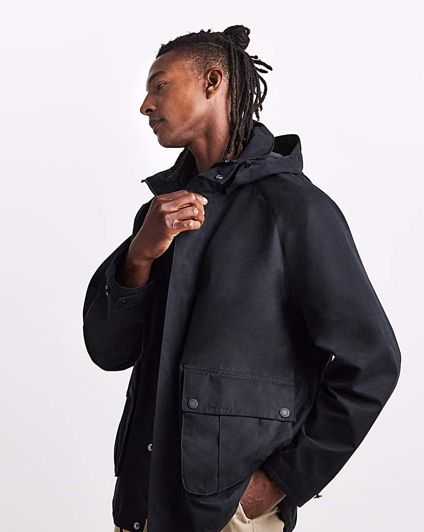 New In - Barbour Hooded Showerproof Jacket