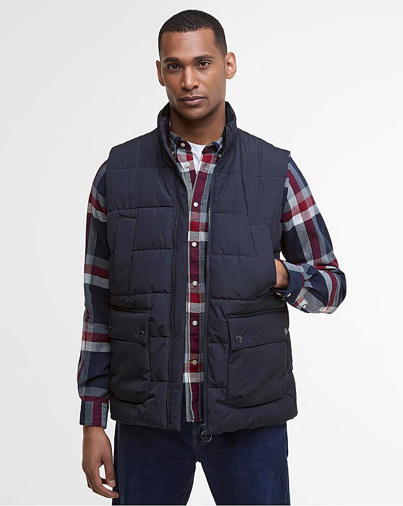 New In - Barbour Bedale Puffer Gilet - Navy